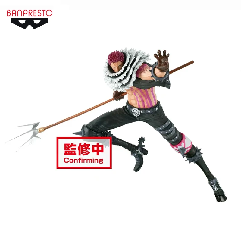 

In Stock BANPRESTO ONE PIECE Charlotte COLOSSEUM Katakuri 17Cm 100% Original PVC Anime Figure Action Figures Model Toys