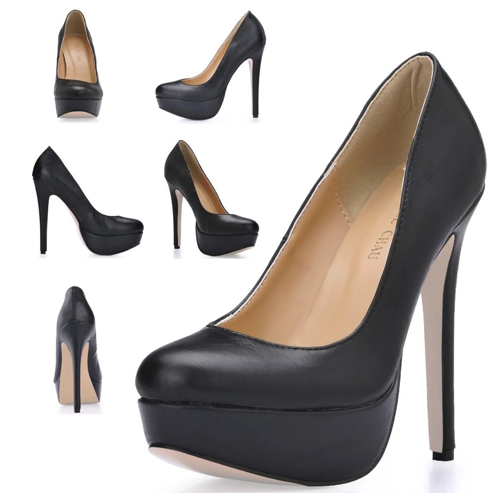 High Heel Women Pumps Stiletto Sexy Evening Dress Party Round Toe Shallow Thin Heel Platform Single Lady Office Shoes 3463-a
High Heel Women Pumps Stiletto Sexy Evening Dress Party Round Toe Shallow Thin Heel Platform Single Lady Office Shoes 3463-a