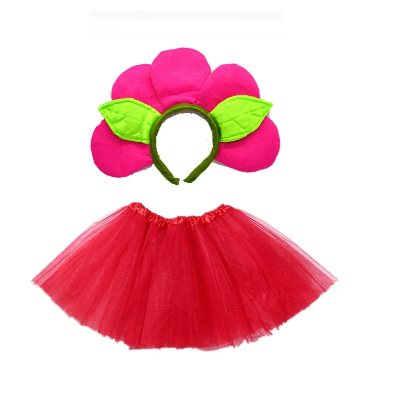 Red Pink Flower Prince Girl Cosplay Costume Headband Tutu Skirt Set Kids Children Party Props Christmas Halloween
Red Pink Flower Prince Girl Cosplay Costume Headband Tutu Skirt Set Kids Children Party Props Christmas Halloween