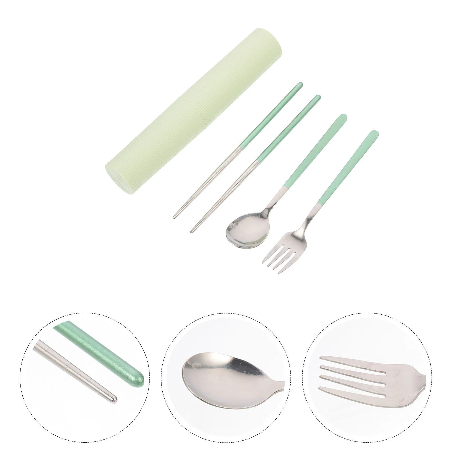 Travel Case Camping Silverware Storage Cutlery Stainless Chopsticks Must Organizer Reusable Flatware Fork Spoon Box Set
Travel Case Camping Silverware Storage Cutlery Stainless Chopsticks Must Organizer Reusable Flatware Fork Spoon Box Set