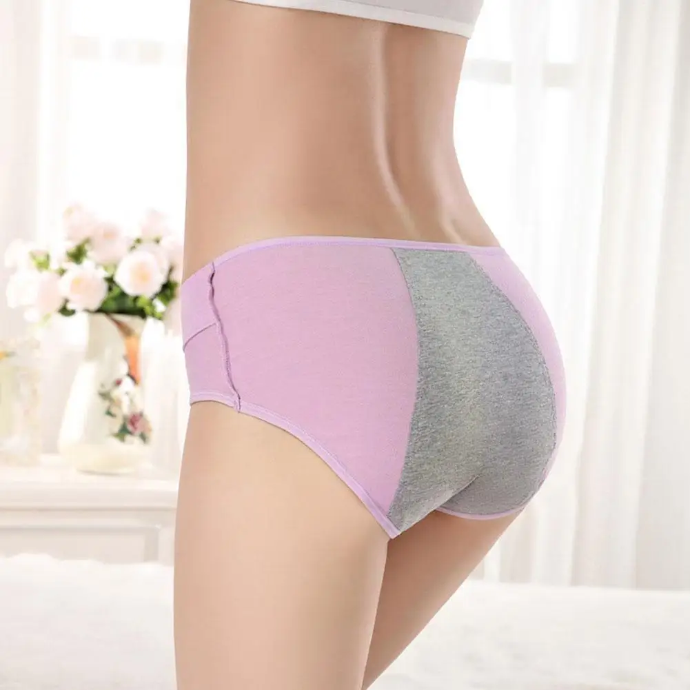 Menstrual Panties Women Physiological Pants Soft Cotton Period Briefs Mid Underwear Proof Waterproof Waist H6H7
Menstrual Panties Women Physiological Pants Soft Cotton Period Briefs Mid Underwear Proof Waterproof Waist H6H7