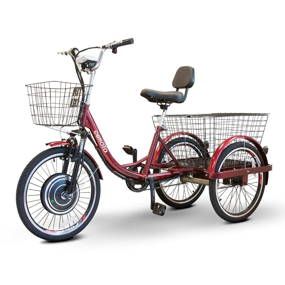 High Quality 22" 500w Small Electric Trike High Speed Electric Tricycles 3 Wheel Electric Cargo Bike With Battery
High Quality 22" 500w Small Electric Trike High Speed Electric Tricycles 3 Wheel Electric Cargo Bike With Battery