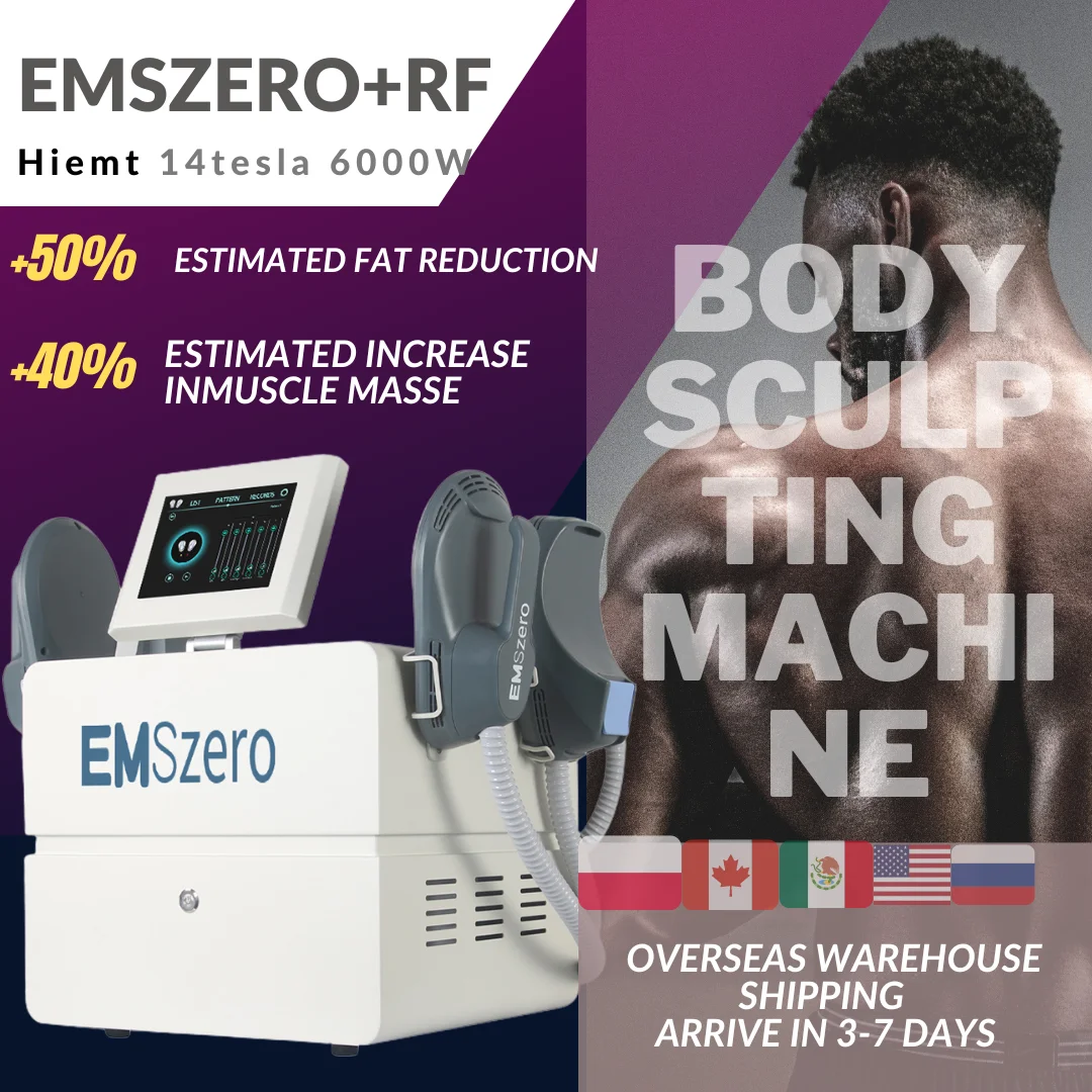6000W EMSzero Hiemt 14 Tesla Body Engraving Machine 4-Piece Handle With Pelvic Stimulation Pad Optional
6000W EMSzero Hiemt 14 Tesla Body Engraving Machine 4-Piece Handle With Pelvic Stimulation Pad Optional