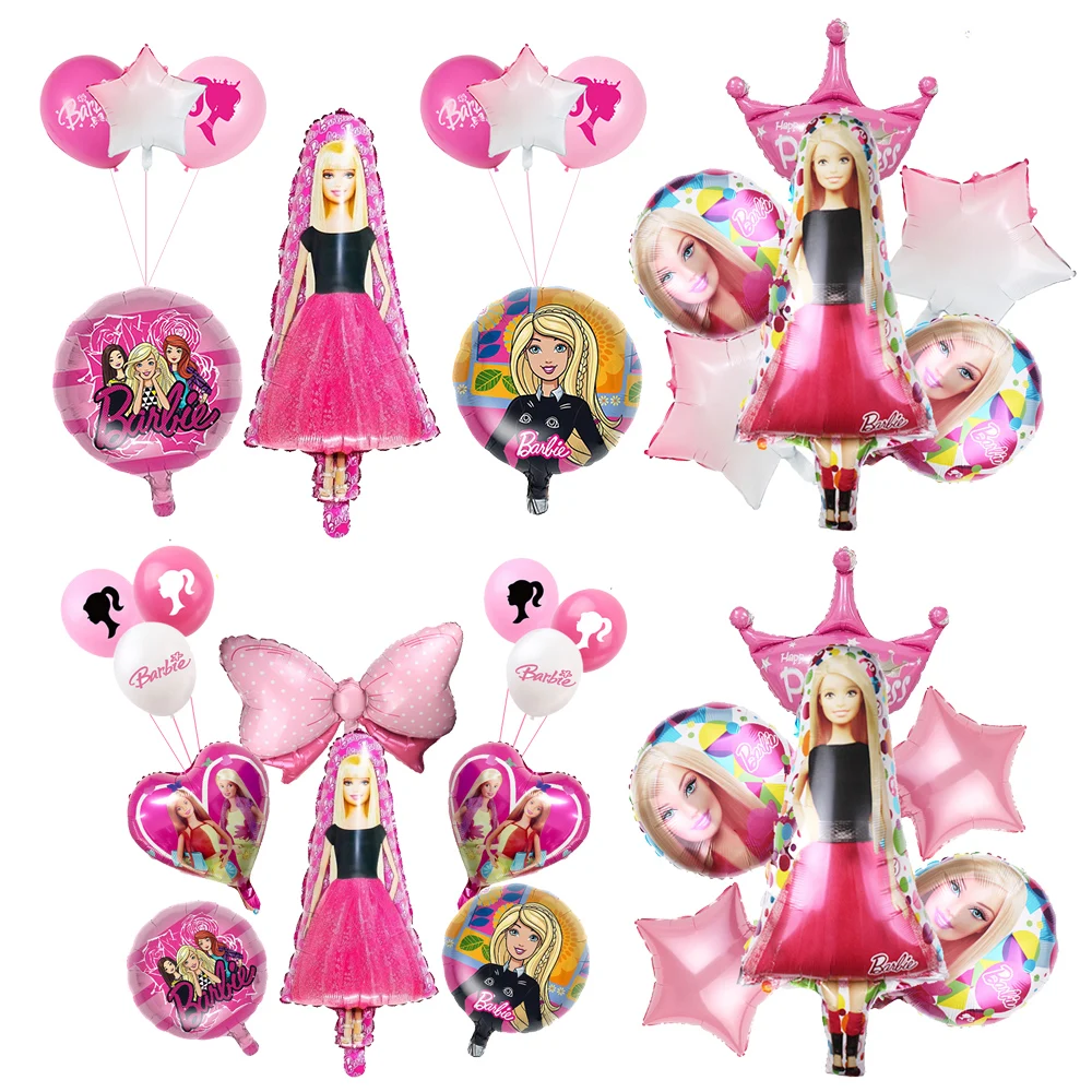 Theme Pink Princess Decorative Balloons Sets For Party Birthday Gift For Girl Latex Foil Globos Baby Shower Event Party Supplies
Theme Pink Princess Decorative Balloons Sets For Party Birthday Gift For Girl Latex Foil Globos Baby Shower Event Party Supplies