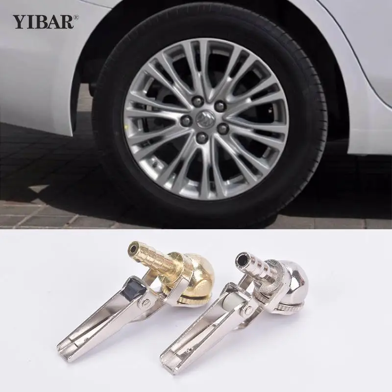 Portable Inflatable Pump 8mm Car Tire Air Chuck Inflator Pump Valve Connector Clip-on Adapter Car Brass Tyre Wheel Valve
Portable Inflatable Pump 8mm Car Tire Air Chuck Inflator Pump Valve Connector Clip-on Adapter Car Brass Tyre Wheel Valve