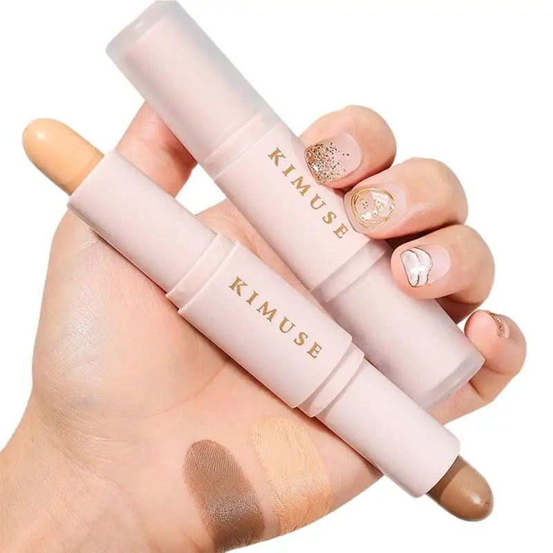 Bronzer Stick Portable 2 Color Face Brighten Makeup Pen Multifunctional Dual Cream Sticks Gentle Highlight & Bronzer Stick For
Bronzer Stick Portable 2 Color Face Brighten Makeup Pen Multifunctional Dual Cream Sticks Gentle Highlight & Bronzer Stick For