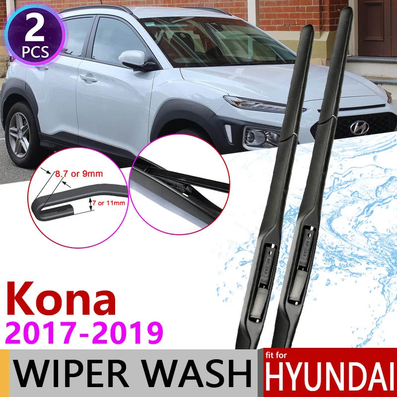 Щетка стеклоочистителя для Hyundai Kona 2017 ~ 2019 2018 Kauai, стеклоочистители переднего ветрового стекла, стеклоочистители, автомобильные аксессуары т...
Щетка стеклоочистителя для Hyundai Kona 2017 ~ 2019 2018 Kauai, стеклоочистители переднего ветрового стекла, стеклоочистители, автомобильные аксессуары т...