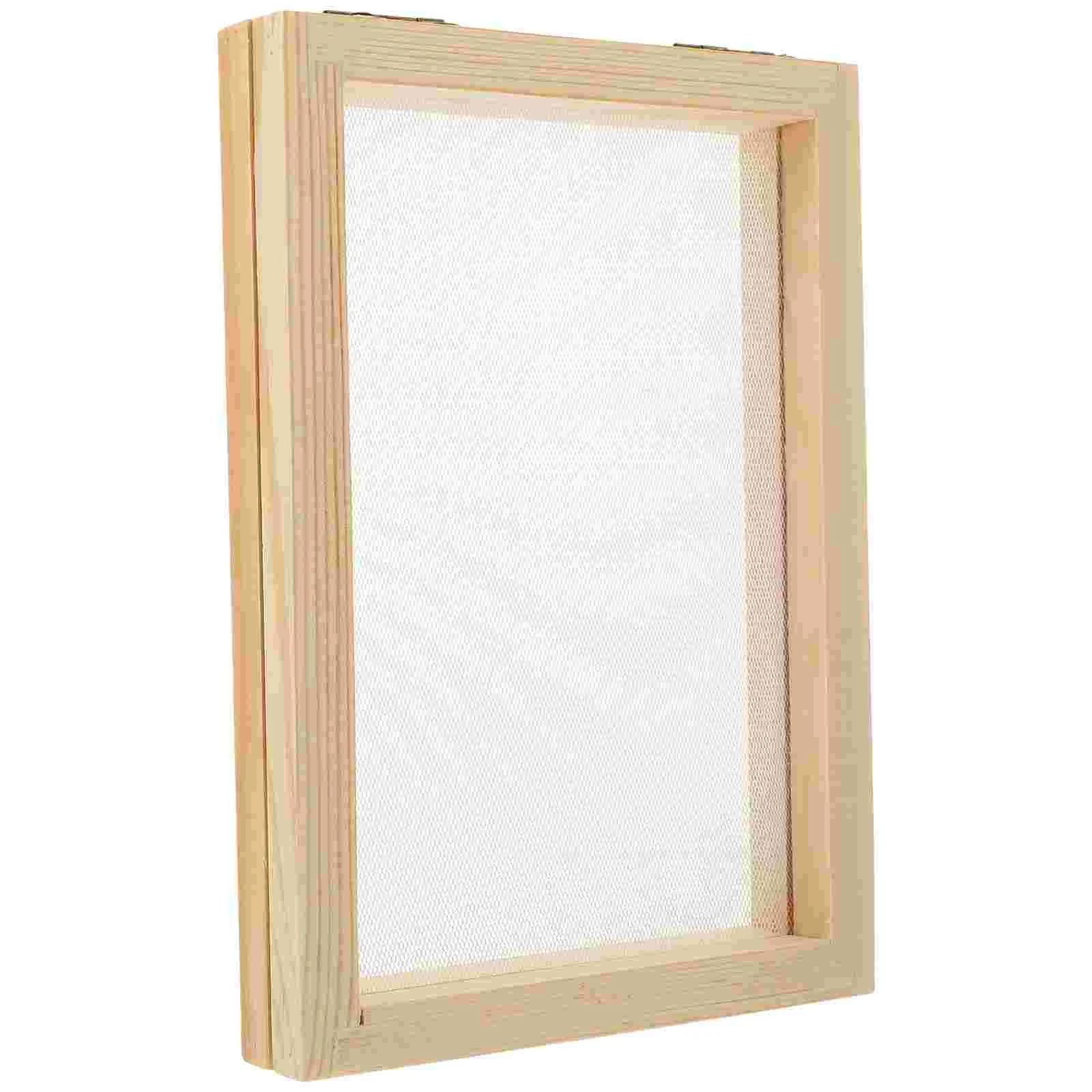 Kidult Toys Papermaking Mould DIY Paper Making Frame Paper Craft Frame Screen Printing Supplies Paper Making Deckle 
Kidult Toys Papermaking Mould DIY Paper Making Frame Paper Craft Frame Screen Printing Supplies Paper Making Deckle