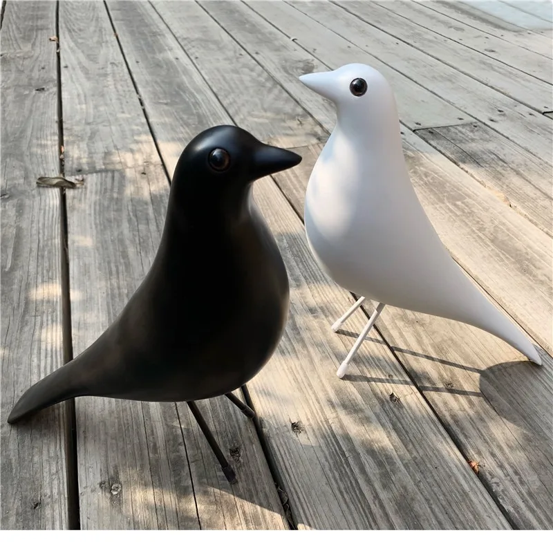 Eames Bird Figurine Resin Bird Statue Sculpture Modern Minimalist Bird Decorative Ornaments for Living Room Bedroom Office Decor
Eames Bird Figurine Resin Bird Statue Sculpture Modern Minimalist Bird Decorative Ornaments for Living Room Bedroom Office Decor