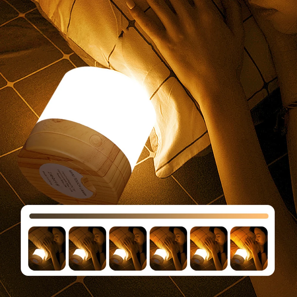 Touch Control Atmosphere Night Light with Handle Dimmable Light USB Charging Table Bedside Light for Home Furnishing Decoration
Touch Control Atmosphere Night Light with Handle Dimmable Light USB Charging Table Bedside Light for Home Furnishing Decoration