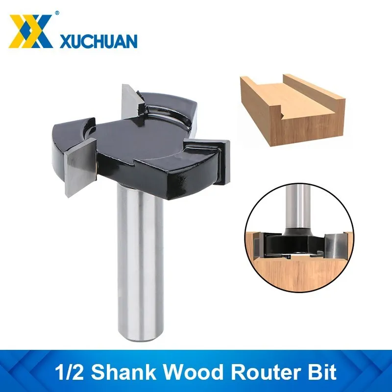 Spoilboard Surfacing Router Bit 1/2 Shank T-Slot Milling Cutter 49mm Cutting Dia Slab Flattening Router Bit Wood Router Bit
Spoilboard Surfacing Router Bit 1/2 Shank T-Slot Milling Cutter 49mm Cutting Dia Slab Flattening Router Bit Wood Router Bit