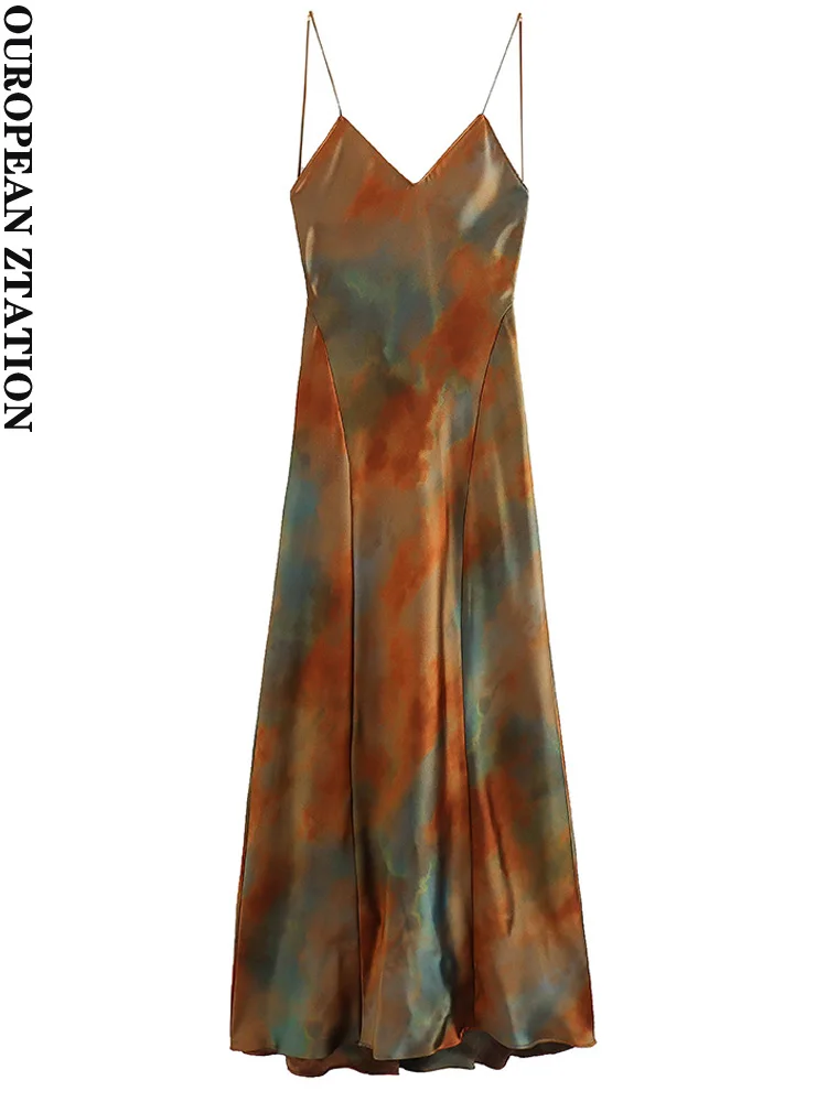 PAILETE Women 2023 fashion with belt printed satin wrap midi dress vintage v neck thin straps female dresses vestidos mujer
PAILETE Women 2023 fashion with belt printed satin wrap midi dress vintage v neck thin straps female dresses vestidos mujer