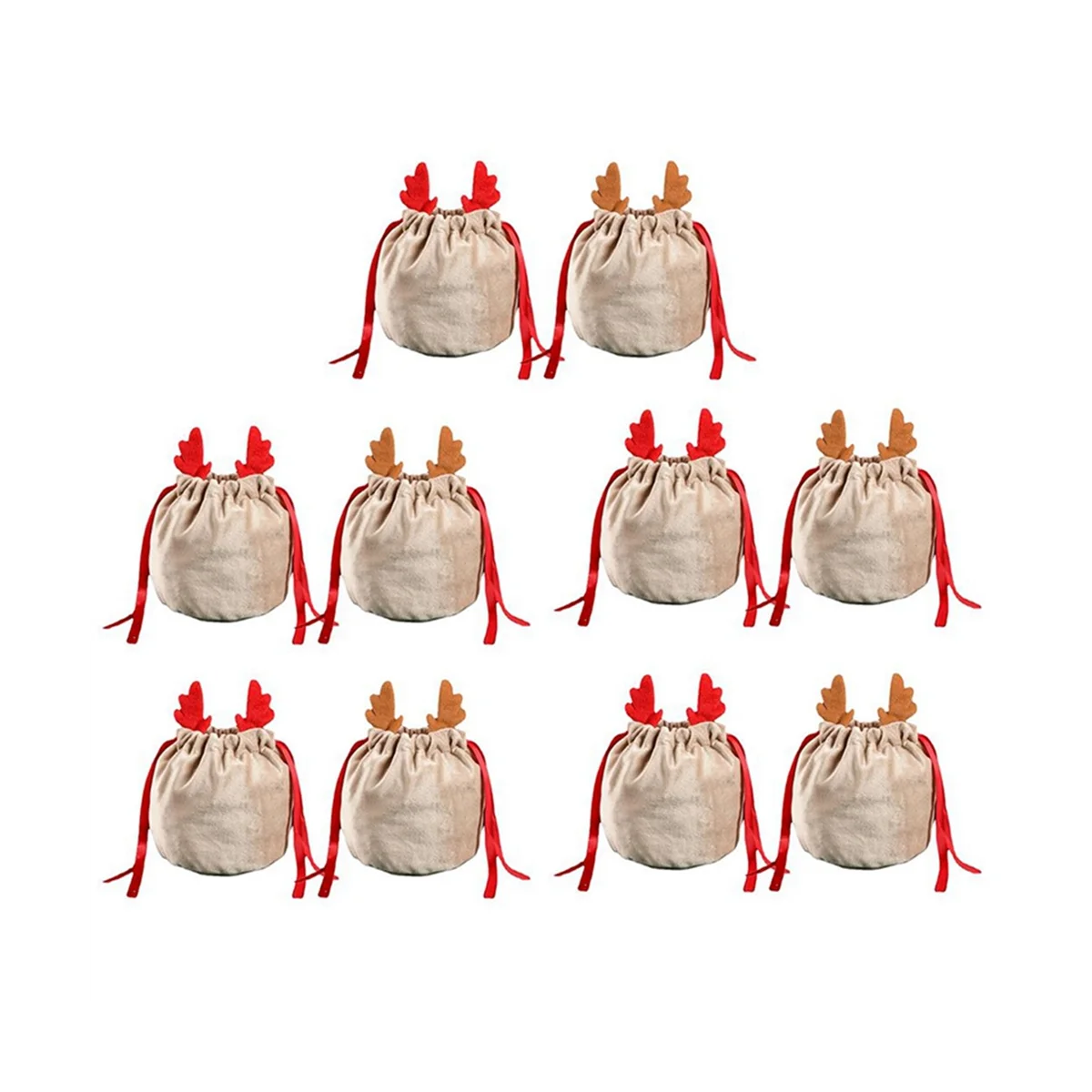 10 шт., рождественские подарочные пакеты с оленями
10 шт., рождественские подарочные пакеты с оленями