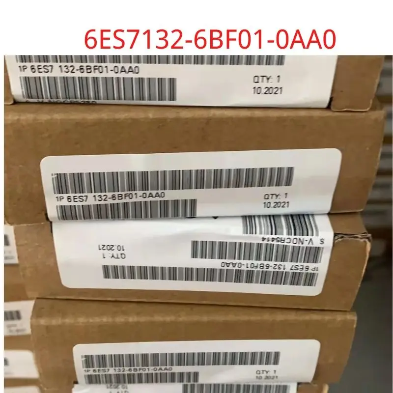 6ES7132-6BF01-0AA0 Brand new SIMATIC ET 200SP, Digital output module, DQ 8x 24V DC/0,5A Basic 6ES7132 6BF01 0AA0 
6ES7132-6BF01-0AA0 Brand new SIMATIC ET 200SP, Digital output module, DQ 8x 24V DC/0,5A Basic 6ES7132 6BF01 0AA0