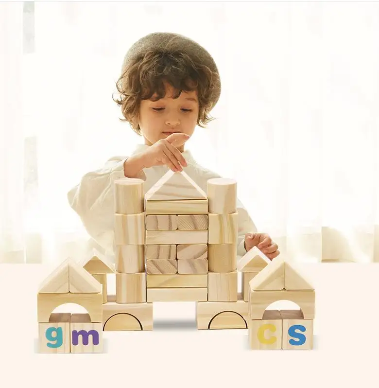 Infant children’s educational assembling building block toys 1-2 years old baby 3-6 early education without lacquer solid wood
Infant children’s educational assembling building block toys 1-2 years old baby 3-6 early education without lacquer solid wood