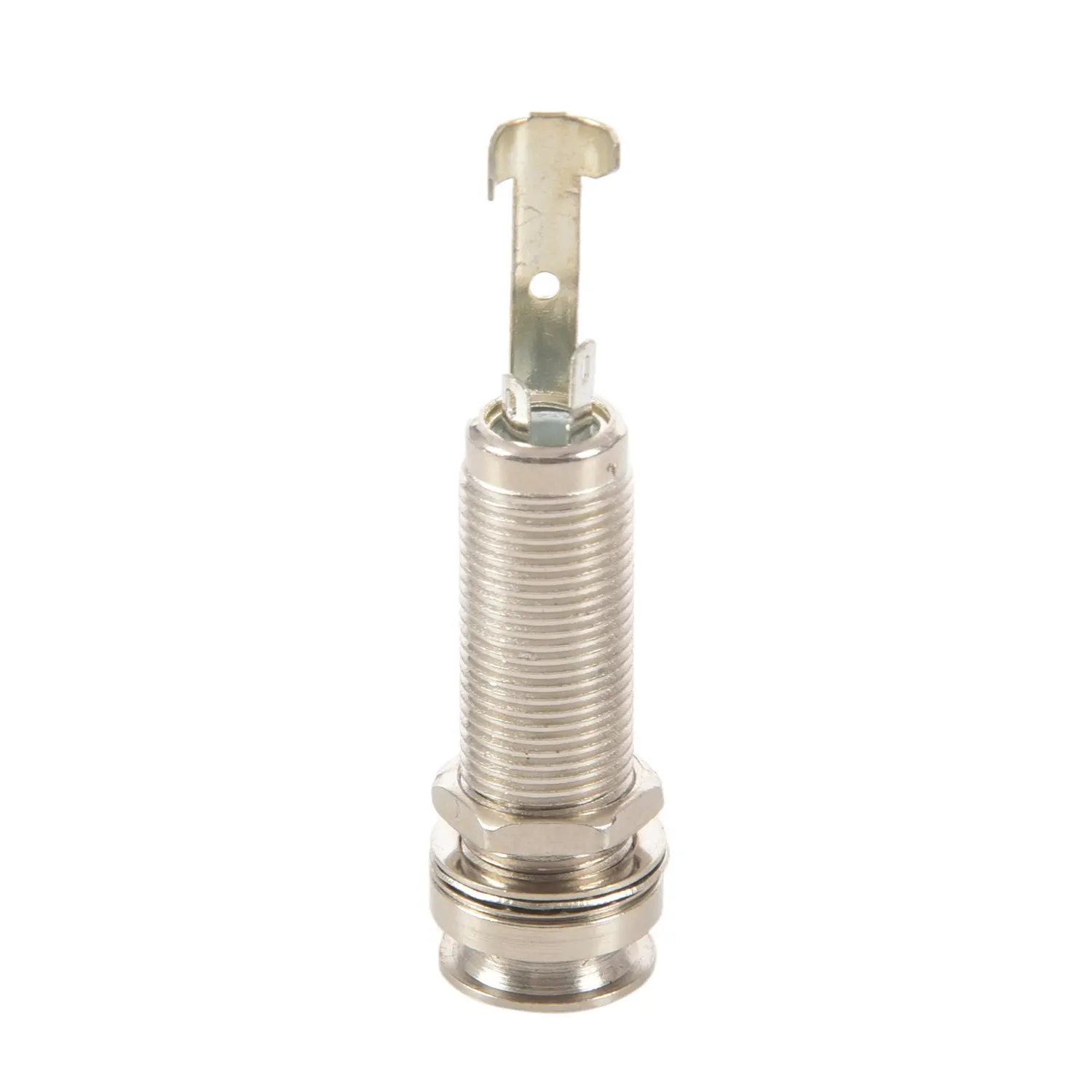 Cylinder Clip End Pin Mono Panel Output Jack Socket For Electric Guitar Bass 6.35mm
Cylinder Clip End Pin Mono Panel Output Jack Socket For Electric Guitar Bass 6.35mm