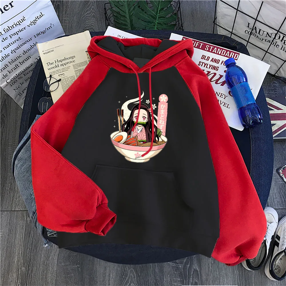 Demon Slayer Kamado Nezuko Ramen Girl Cherry Blossoms Streetwear New Autumn Clothing Hot Sale Fleece Hoodie Raglan Woman Hoody
Demon Slayer Kamado Nezuko Ramen Girl Cherry Blossoms Streetwear New Autumn Clothing Hot Sale Fleece Hoodie Raglan Woman Hoody