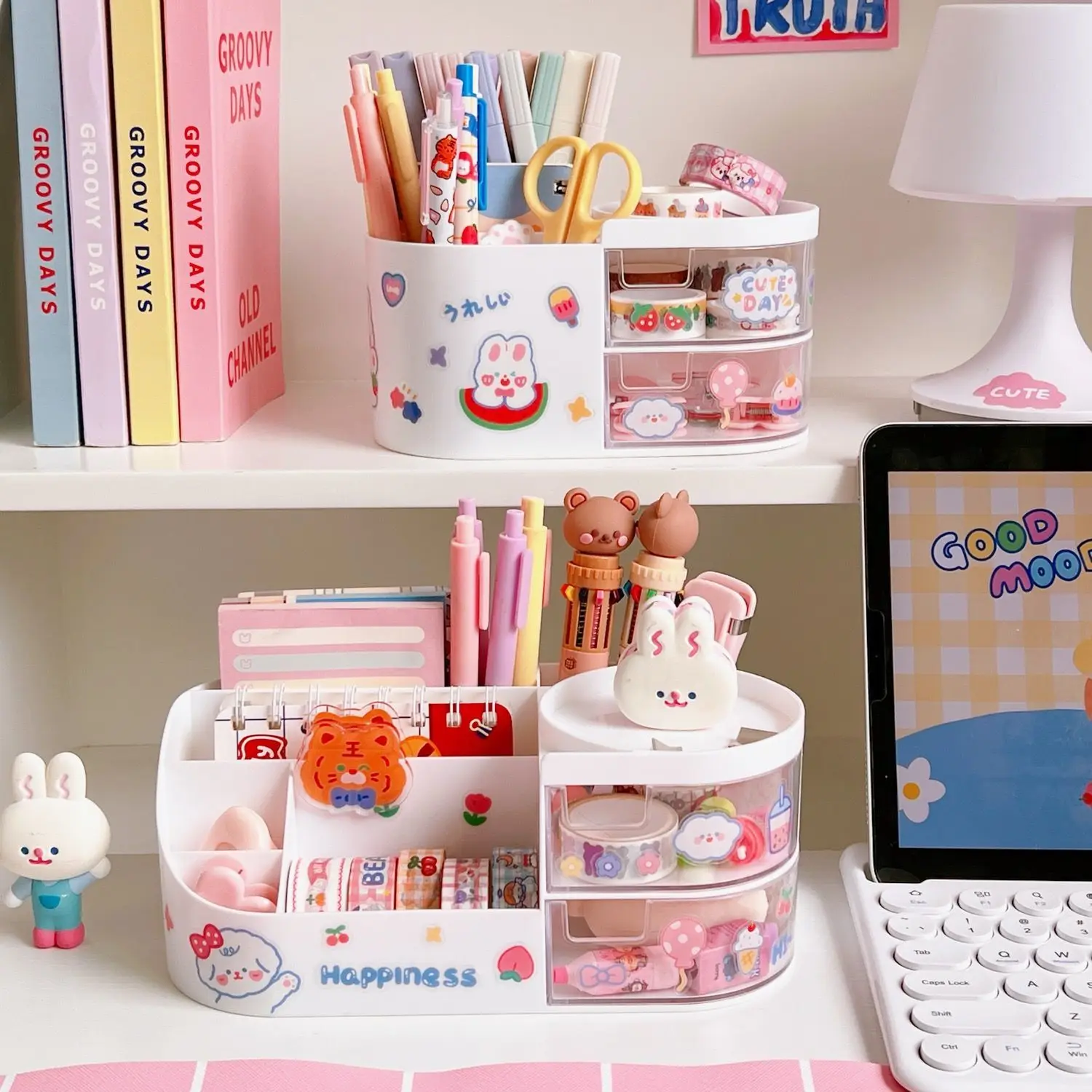 Kawaii Pen Organizer for Kids Girls Large Capacity Fashion Student Office Storage Box
Kawaii Pen Organizer for Kids Girls Large Capacity Fashion Student Office Storage Box