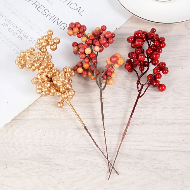 Christmas Artificial Holly Flower Arrangement Ornament Xmas Table Berry Red Golden Fruit Acacia Bean Simulation Home Decoration
Christmas Artificial Holly Flower Arrangement Ornament Xmas Table Berry Red Golden Fruit Acacia Bean Simulation Home Decoration