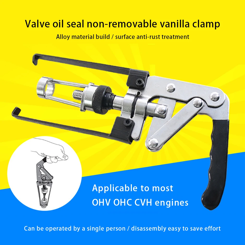 Universal Car Valve Spring Compressor Disassembly Removal Tool Replacement Vehicle Remover Steel Automobile Handtool
Universal Car Valve Spring Compressor Disassembly Removal Tool Replacement Vehicle Remover Steel Automobile Handtool
