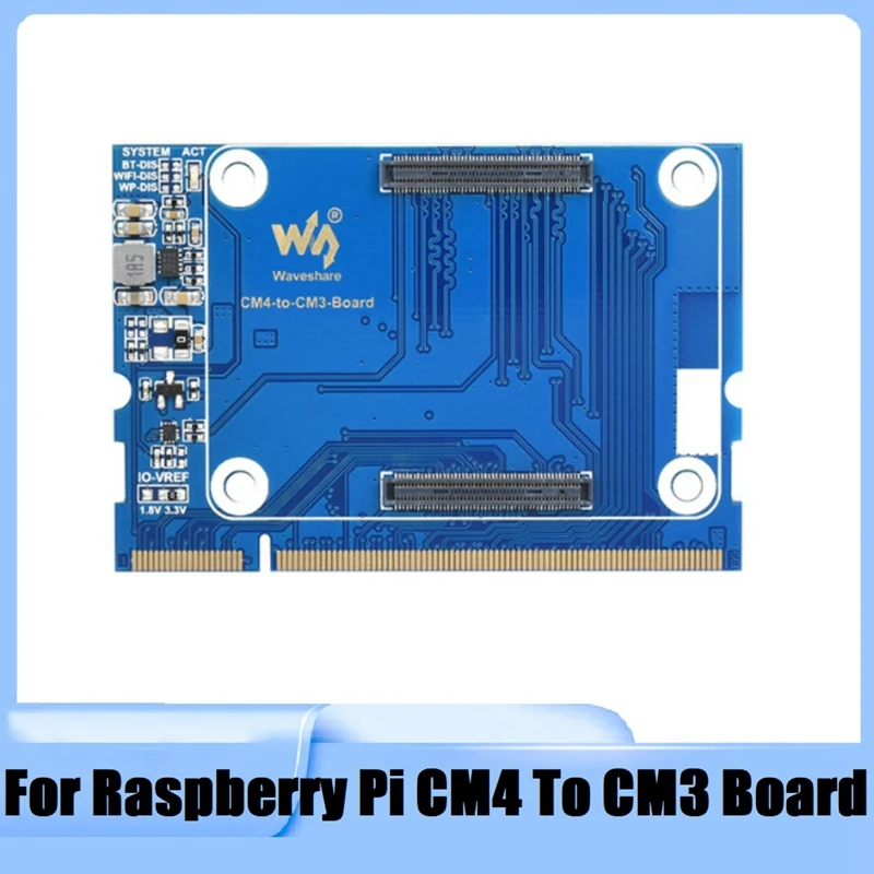 Waveshare For Raspberry Pi CM4 To CM3 Expansion Board Zero-To-CM3-Adapter For Raspberry Pi CM3 / CM3+Alternative Solution 
Waveshare For Raspberry Pi CM4 To CM3 Expansion Board Zero-To-CM3-Adapter For Raspberry Pi CM3 / CM3+Alternative Solution