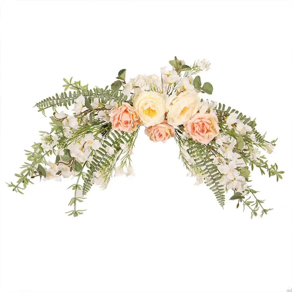 Wedding Arch Flowers Artificial Flowers Swag Garland Decoration for Lintel Door Wedding Ceremony Christmas Party Home Decoration 
Wedding Arch Flowers Artificial Flowers Swag Garland Decoration for Lintel Door Wedding Ceremony Christmas Party Home Decoration