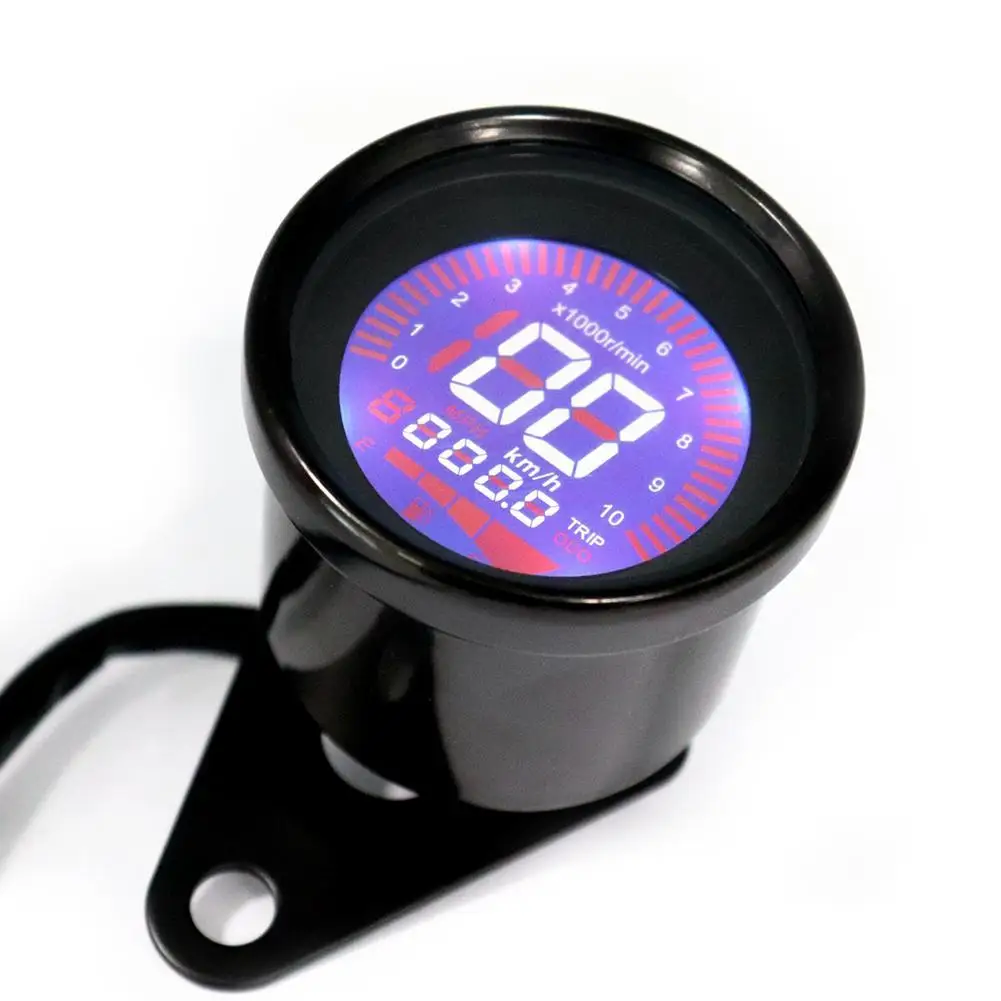 DC12V Motorcycle Digital Speedometer LED LCD Tachometer Indicator Fuel Meter Universal Retro LCD Odometer Scooter ATV Meter
DC12V Motorcycle Digital Speedometer LED LCD Tachometer Indicator Fuel Meter Universal Retro LCD Odometer Scooter ATV Meter