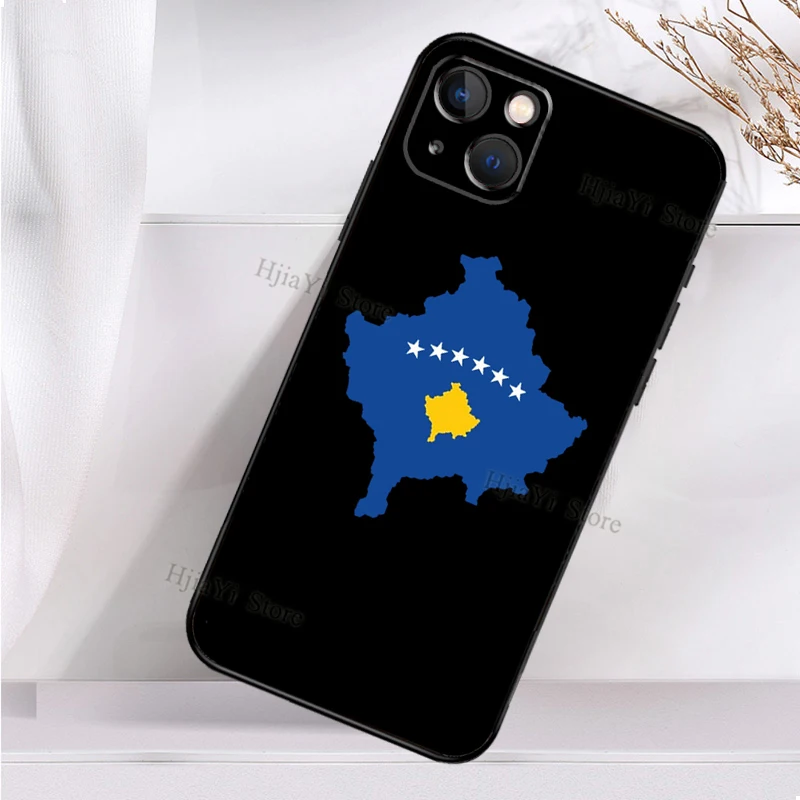 Силиконовый чехол с флагом Косово для телефона iPhone 11 12 13 Pro Max Mini X XR XS 6 7 8 Plus SE 2020 |