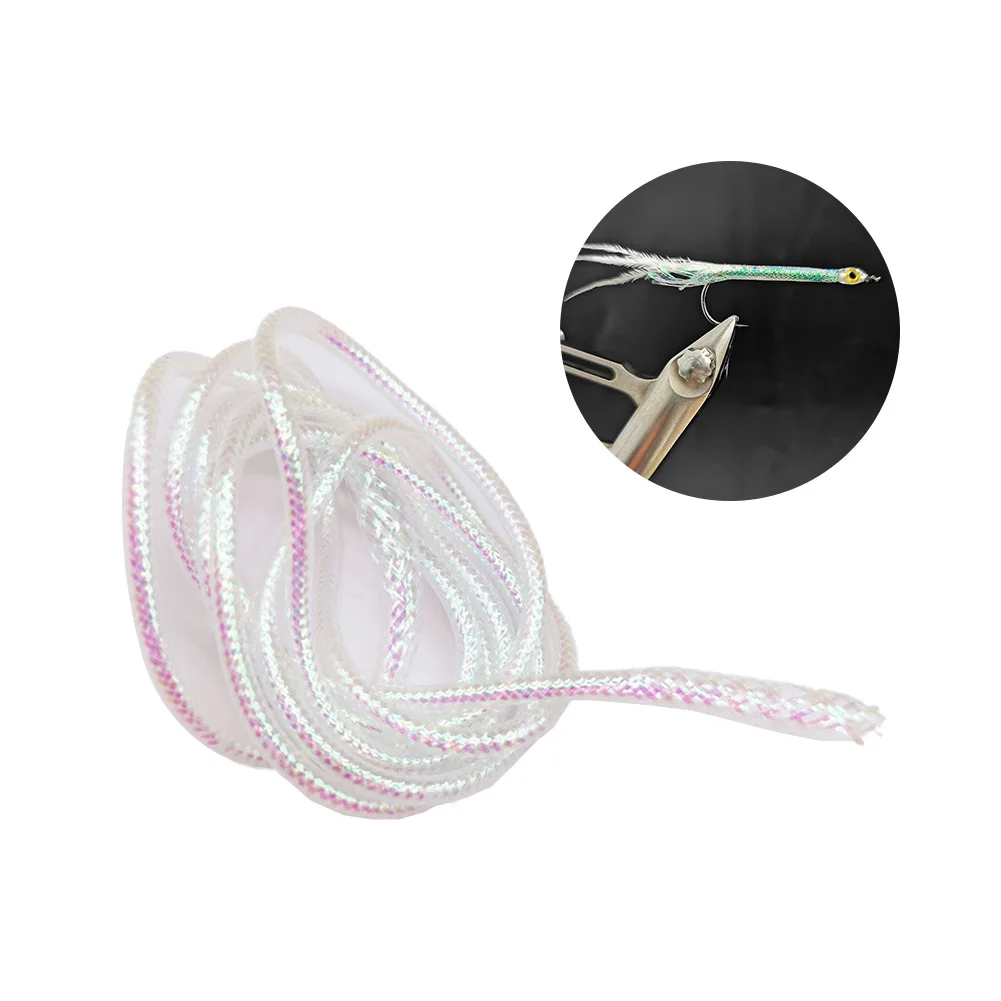 2/4/6mm Fish Scale Fly Body Maylor Tube Flash Braided Tubing Fly Tying Materials Durable Braided Tubes Bait Fishing Accessories
2/4/6mm Fish Scale Fly Body Maylor Tube Flash Braided Tubing Fly Tying Materials Durable Braided Tubes Bait Fishing Accessories