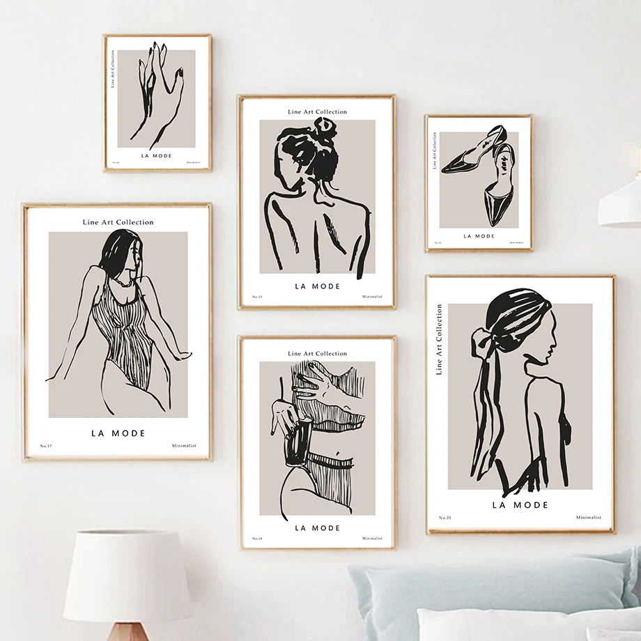 Abstract Woman Lines Minimalism Monstera Fashion Wall Art Canvas Painting Nordic Posters Prints Pictures For Living Room Decor
Abstract Woman Lines Minimalism Monstera Fashion Wall Art Canvas Painting Nordic Posters Prints Pictures For Living Room Decor