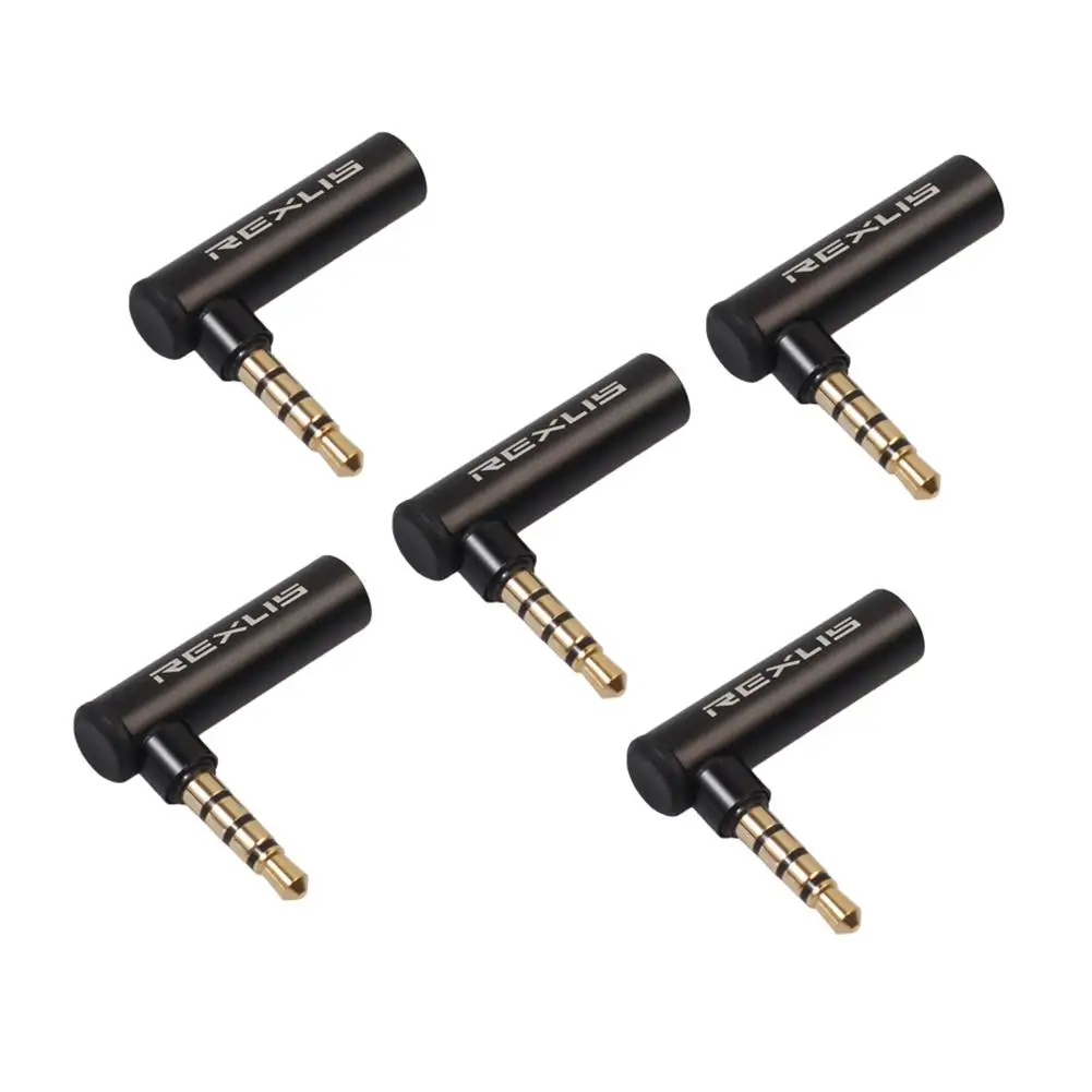REXUS 90 Degree Right Angled 3.5mm Male To Female Audio Converter Adapter Connector L Type Stereo Earphone Microphone Jack Plug
REXUS 90 Degree Right Angled 3.5mm Male To Female Audio Converter Adapter Connector L Type Stereo Earphone Microphone Jack Plug