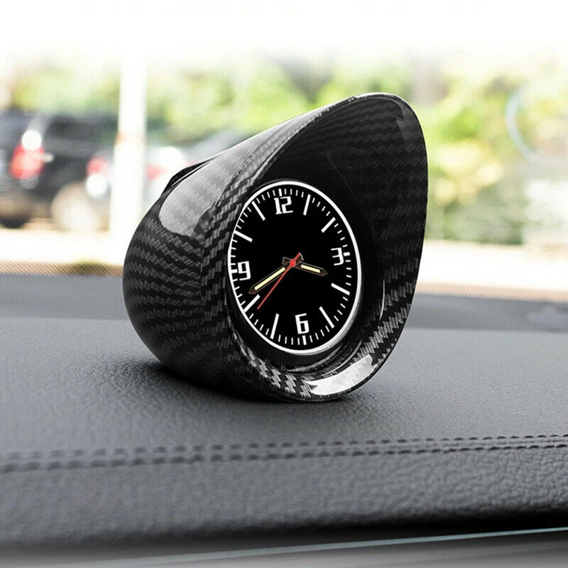 Universal Car Interior Dashboard Ornament Clock SUV Carbon Fiber Pattern Luminous Electronic Quartz Watch Car Decor Accessories
Universal Car Interior Dashboard Ornament Clock SUV Carbon Fiber Pattern Luminous Electronic Quartz Watch Car Decor Accessories