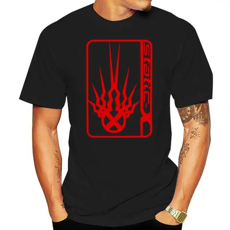Short Sleeve Round Neck T Shirt Promotion Men'S Static X Nu Metal Push It Short Sleeves T Shirt
Short Sleeve Round Neck T Shirt Promotion Men'S Static X Nu Metal Push It Short Sleeves T Shirt