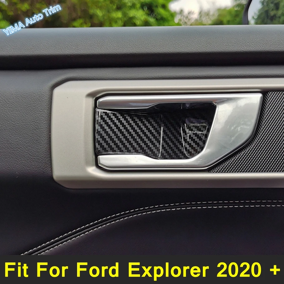 Carbon Fiber Look Inside Car Door Pull Doorknob Handle Bowl Cover Trim For Ford Explorer 2020 - 2022 Modification Accessories
Carbon Fiber Look Inside Car Door Pull Doorknob Handle Bowl Cover Trim For Ford Explorer 2020 - 2022 Modification Accessories