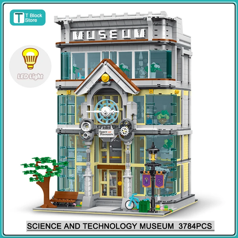 3784 шт. креативный эксперт Moc модульный конструктор для архитектуры, музея науки, уличный вид, кирпичи, наборы для дома, строительные модели, б...
3784 шт. креативный эксперт Moc модульный конструктор для архитектуры, музея науки, уличный вид, кирпичи, наборы для дома, строительные модели, б...