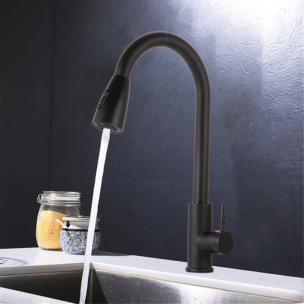 Pull Out Rotatable Faucet Kitchen Single Hole Nozzle/Water Column Outlet Stream Sprayer Deck Mounted Tap Gadget
Pull Out Rotatable Faucet Kitchen Single Hole Nozzle/Water Column Outlet Stream Sprayer Deck Mounted Tap Gadget