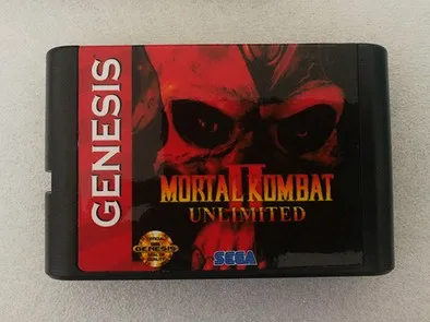 Неограниченный картридж Mortal Kombat 2 для SEGA GENESIS Mega Drive, 16-битный игровой картридж, ретро консоль
Неограниченный картридж Mortal Kombat 2 для SEGA GENESIS Mega Drive, 16-битный игровой картридж, ретро консоль