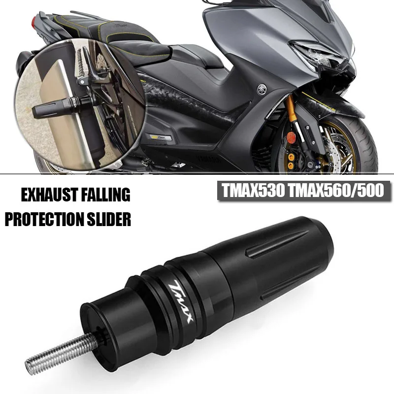

For Yamaha Tmax530 Tmax560 / 500 Tmax530dx/sx tmax 560 530 dx sx Accessoires Falling protection Exhaust Silder Crash pad slider