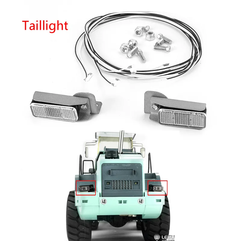 Taillight Front Light Headlamp LED for LESU 1/15 Hydraulic Metal RC Loader DIY Remote Control Truck Model Upgraded Parts
Taillight Front Light Headlamp LED for LESU 1/15 Hydraulic Metal RC Loader DIY Remote Control Truck Model Upgraded Parts