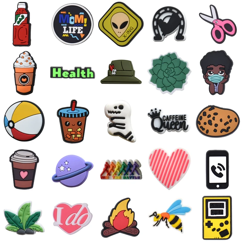 Packs Shoes Accessories Boy Decorations for Croc Men Para Pins Gifts Women Charm Wholesale Bulk Set Jeans Girl Kids Shoe Charms
Packs Shoes Accessories Boy Decorations for Croc Men Para Pins Gifts Women Charm Wholesale Bulk Set Jeans Girl Kids Shoe Charms