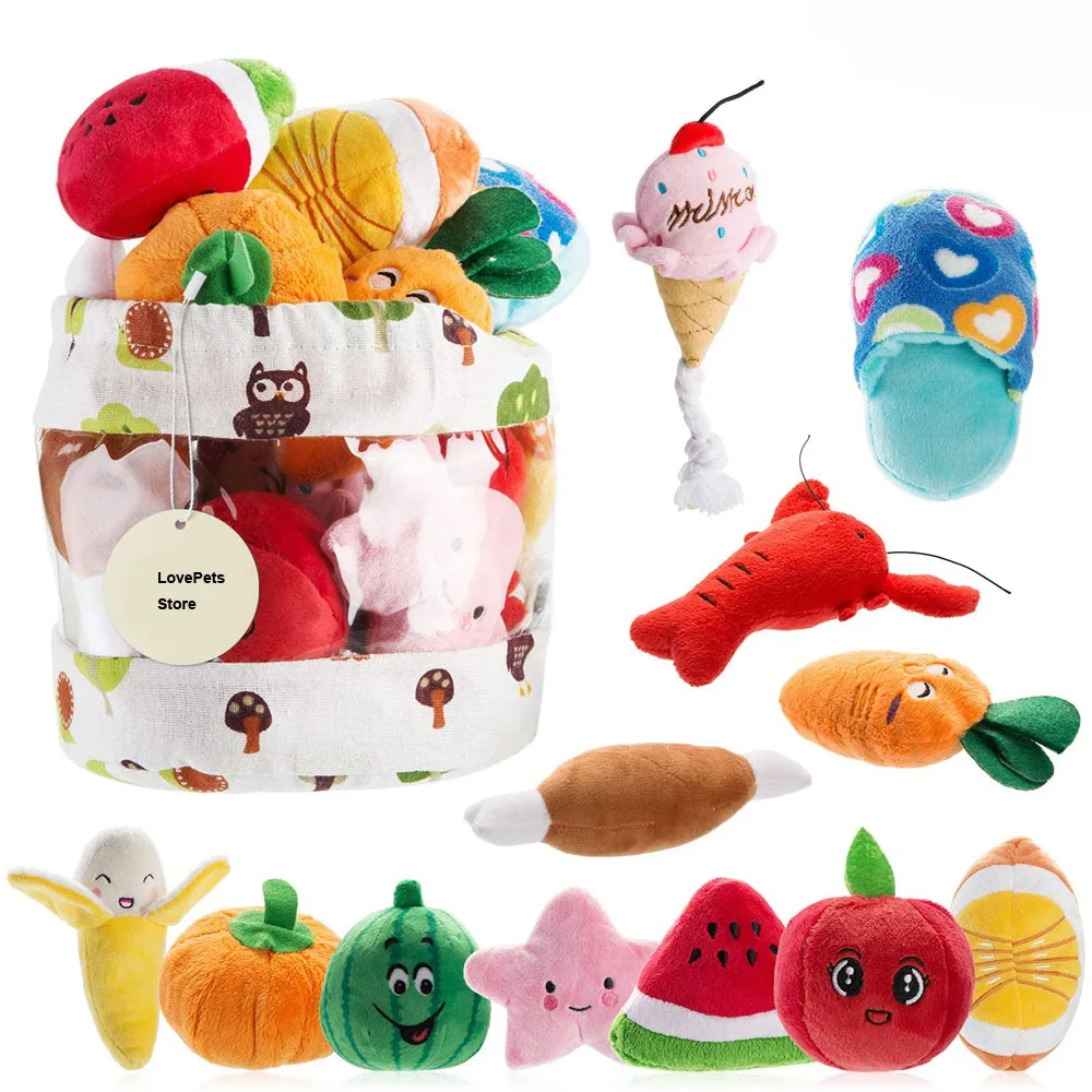 10/20/50 Pack Dog Squeaky Toys Plush Games Cute Plush Toys for Small Medium Dog Fleece Toys Wholesale
10/20/50 Pack Dog Squeaky Toys Plush Games Cute Plush Toys for Small Medium Dog Fleece Toys Wholesale