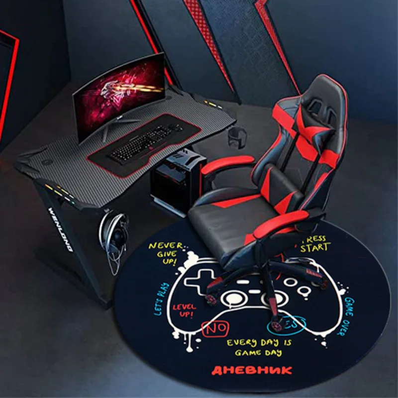 Мультяшный круглый ковер для игровой комнаты, игровой коврик с контроллером, нескользящий напольный коврик для спальни, гостиной, дверной коврик, домашний декор
Мультяшный круглый ковер для игровой комнаты, игровой коврик с контроллером, нескользящий напольный коврик для спальни, гостиной, дверной коврик, домашний декор