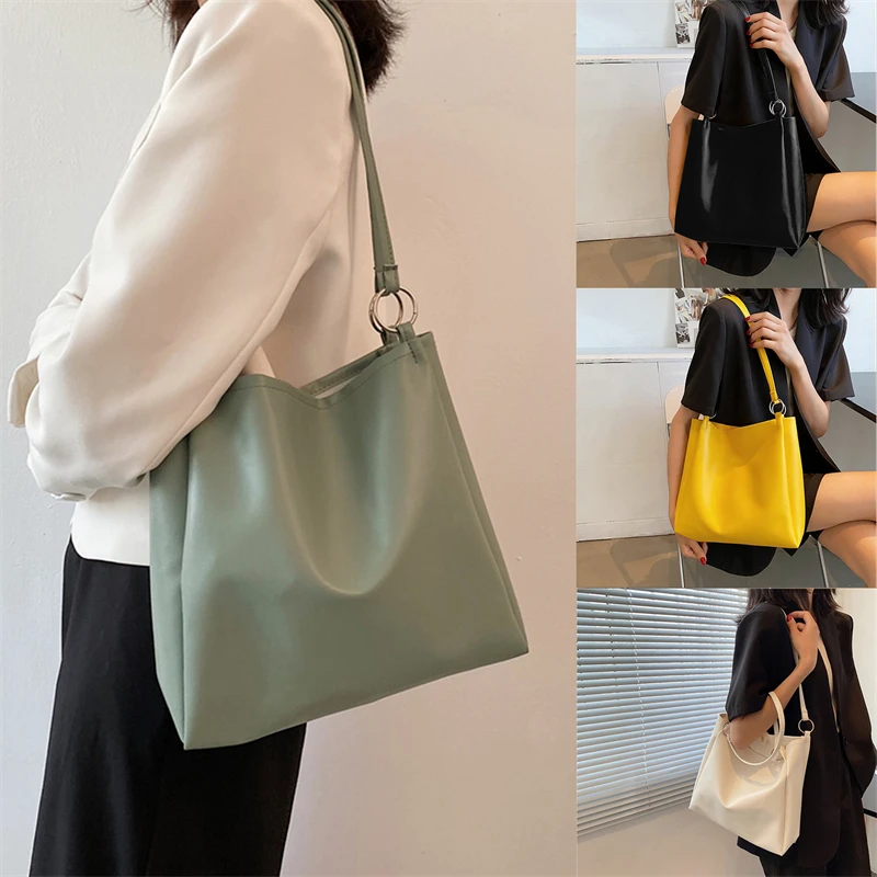 Bucket Bag 2022 New Bag Korean Version Simple Fashion Women's Bag Niche Solid Color Shoulder Bag Large Capacity Tote Bag
Bucket Bag 2022 New Bag Korean Version Simple Fashion Women's Bag Niche Solid Color Shoulder Bag Large Capacity Tote Bag