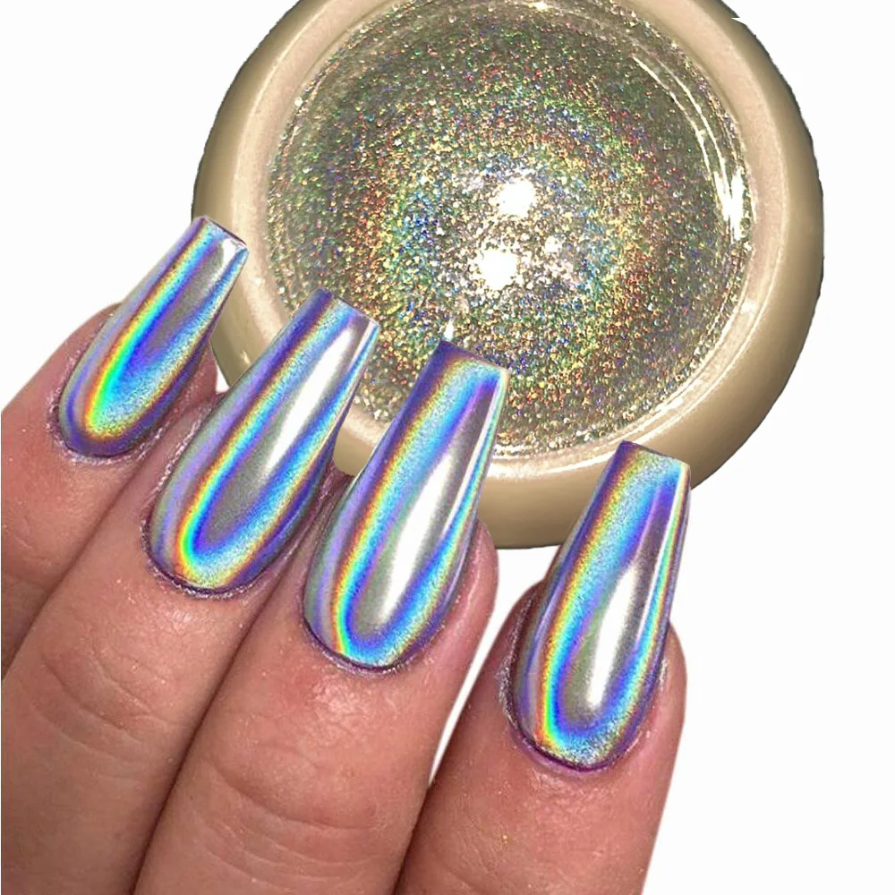 Holographic Nail Powder Chrome Laser Mirror Glitter Design Nail Art Shining Pigment Rub Dust Flakes Manicure Decorations
Holographic Nail Powder Chrome Laser Mirror Glitter Design Nail Art Shining Pigment Rub Dust Flakes Manicure Decorations