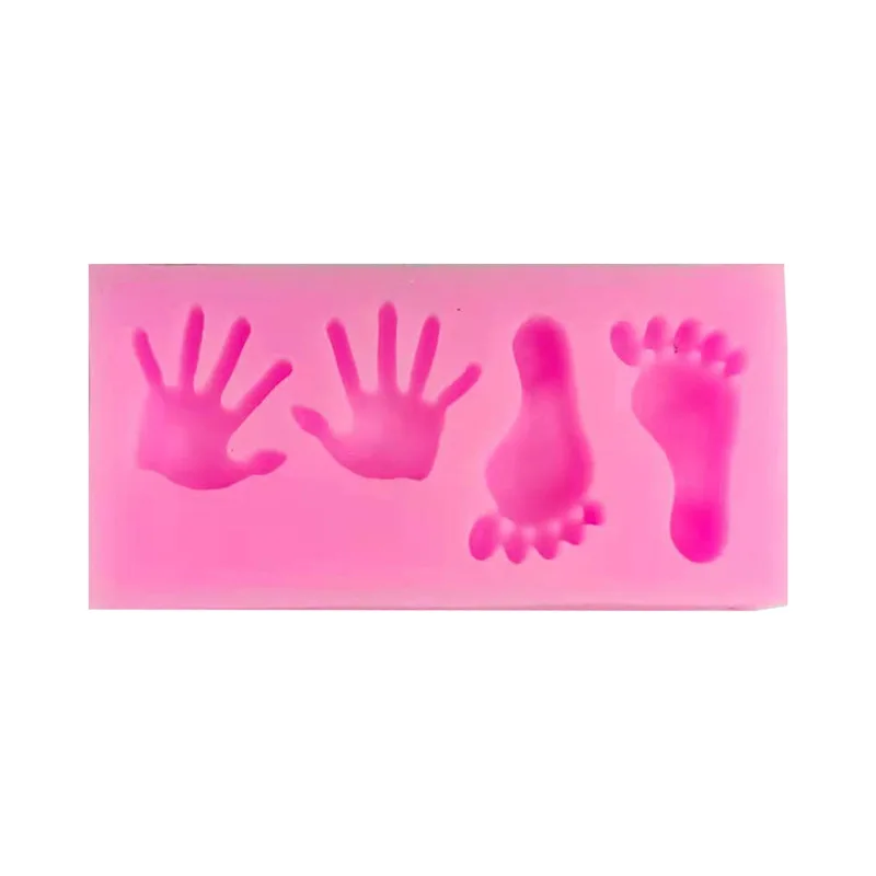 Diy lanugo making mold, small hands and small feet, decorative Fontant chocolate cake, silica gel baking mold
Diy lanugo making mold, small hands and small feet, decorative Fontant chocolate cake, silica gel baking mold