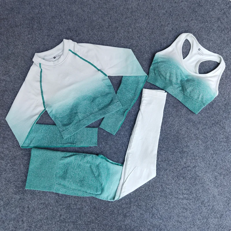 Seamless Breathable Sportswear Suits Running Fitness Yoga Set Workout Clothes for Women Sportswear Outfit Gym Clothing Suit
Seamless Breathable Sportswear Suits Running Fitness Yoga Set Workout Clothes for Women Sportswear Outfit Gym Clothing Suit