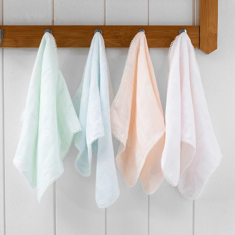 1Pc 25x50cm Plain Household Absorbent Jacquard Love Lace Cotton Gauze Face Wash Children's Towel
1Pc 25x50cm Plain Household Absorbent Jacquard Love Lace Cotton Gauze Face Wash Children's Towel