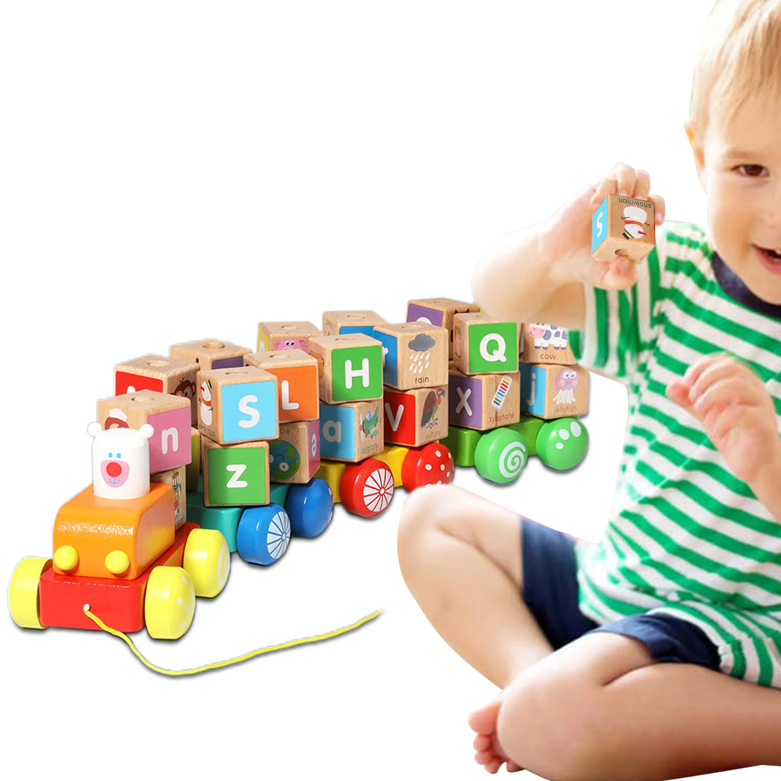 Pull Along Wood Train Toys Alphabet Puzzles Sorting Counting Learning Toys Montessori Educational Toys For Kids Toddlers Boy
Pull Along Wood Train Toys Alphabet Puzzles Sorting Counting Learning Toys Montessori Educational Toys For Kids Toddlers Boy