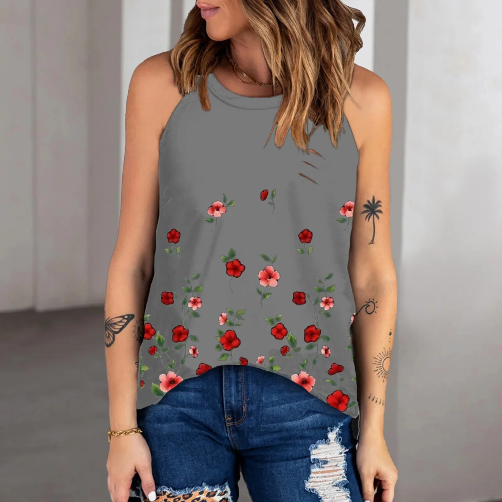 Women Tank Tops Round Neck Basic Solid Color Lace Pleated Sleeveless Tank Shirts For Glitter Tops for Women Dance Top Women
Women Tank Tops Round Neck Basic Solid Color Lace Pleated Sleeveless Tank Shirts For Glitter Tops for Women Dance Top Women