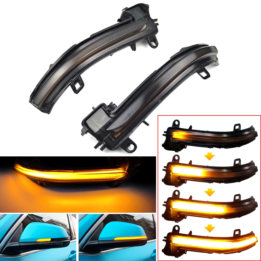 Dynamic LED Turn Signal Lights For BMW X2 X1 F48 2016-2018 F49 1/2 Series F45 F46 F52 Flowing Rearview Mirror Indicator Blinker
Dynamic LED Turn Signal Lights For BMW X2 X1 F48 2016-2018 F49 1/2 Series F45 F46 F52 Flowing Rearview Mirror Indicator Blinker